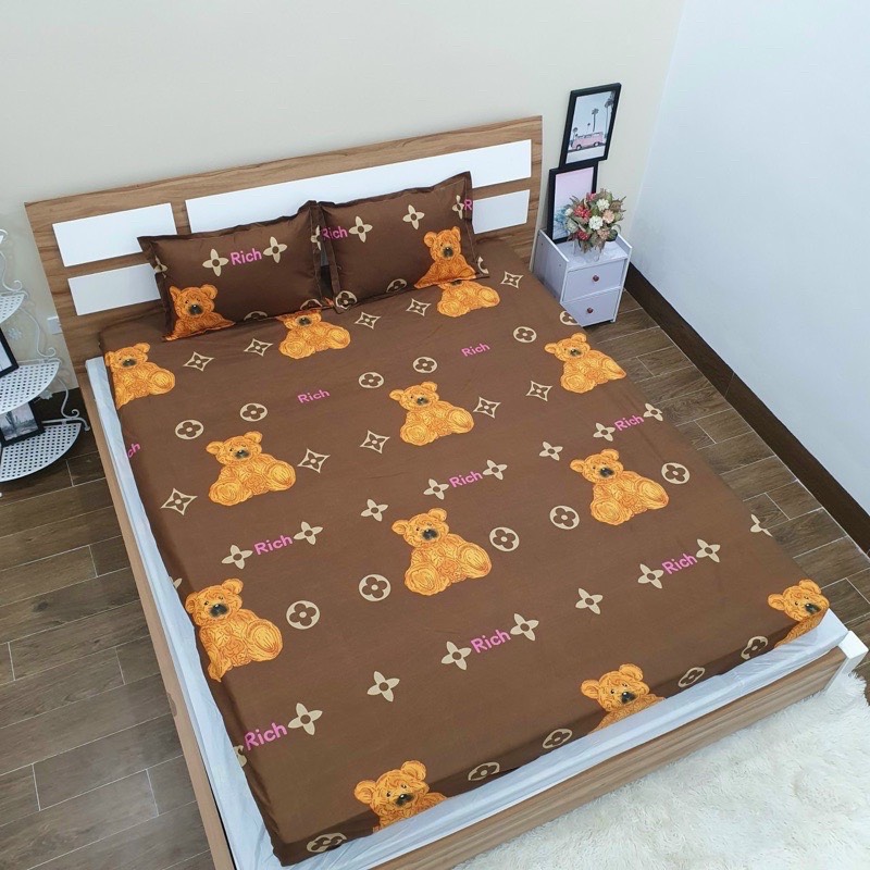Ga trải giường m6/m8 drap giường poly nhiều mẫu lựa chọn