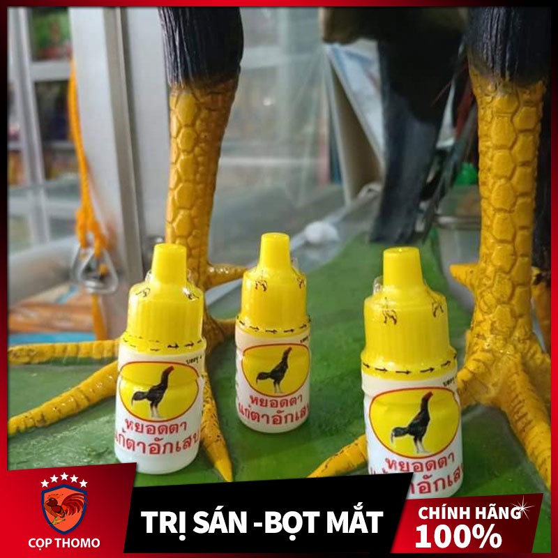 THU.ỐC nhỏ mắt cho gà -- chảy nước mắt ,bọt mắt ( LỌ 10 ML )