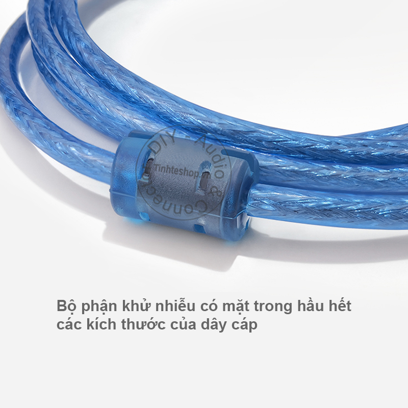 Cáp máy in USB 1.5M đến 5M King-Master - Dây USB 2.0 AM-BM cắm cho Máy in Máy photo Máy scan Sound card