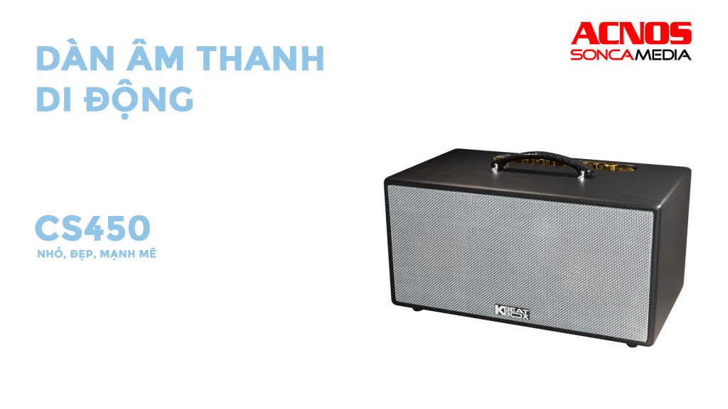 [HCM][Trả góp 0%]Dàn karaoke di động KBeatbox Mini CS450