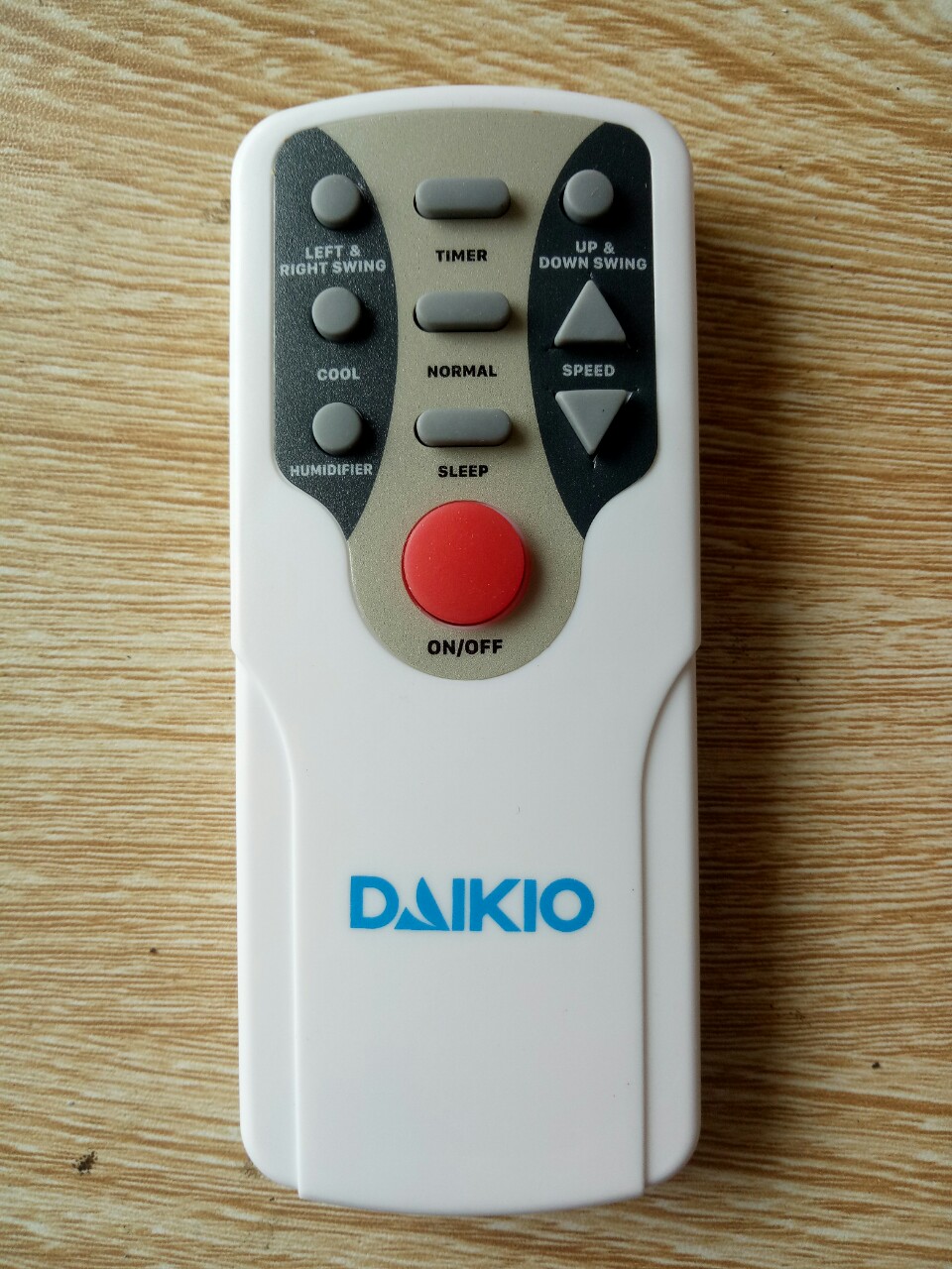 Điều khiển từ xa quạt điều hòa Daikio DK-2500B DKA-02500B DKA-01500B