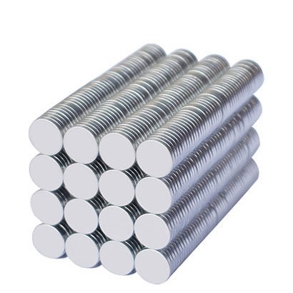 Nam châm 10x5mm (set 10v), nam châm đất hiếm siêu hút