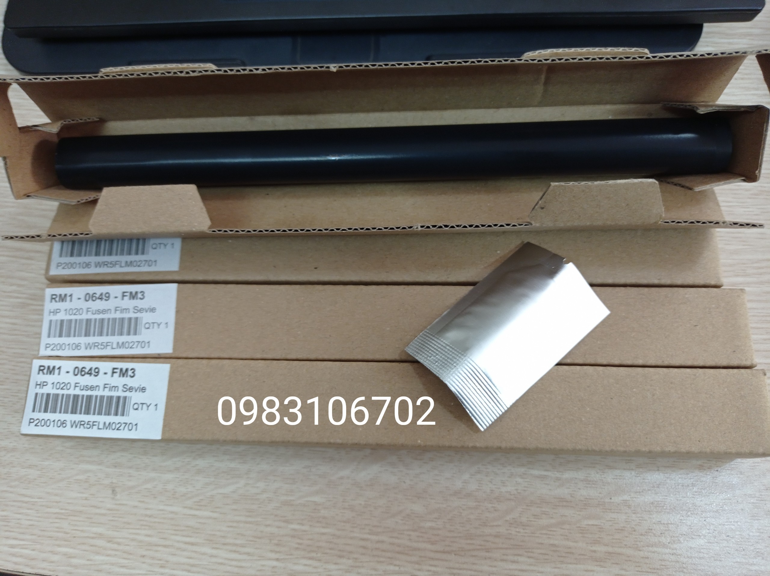 Vỏ bao lụa sấy máy in canon 2900, 3300, hp 1005 1102  lụa hộp