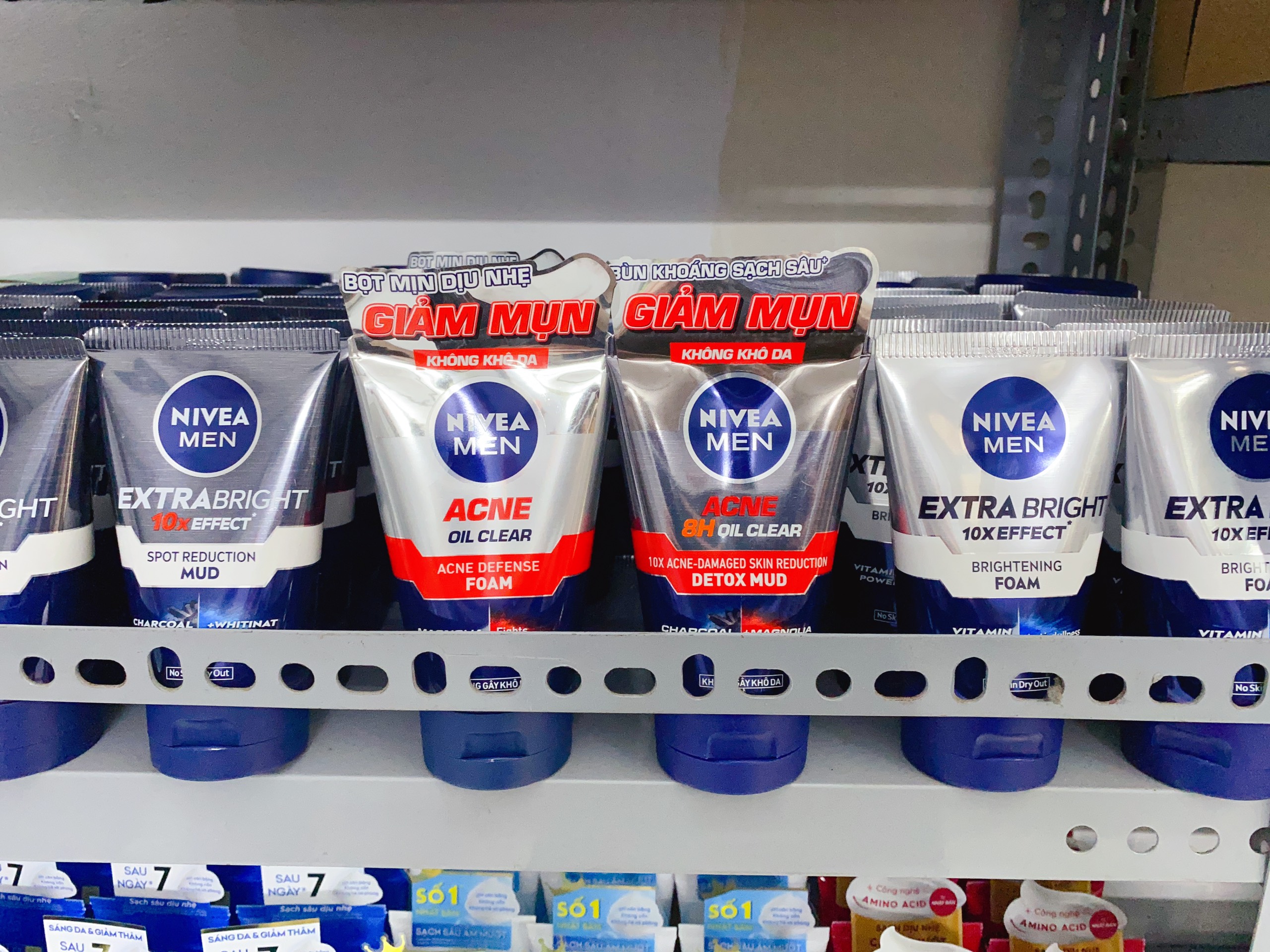 Sữa Rửa Mặt Nam Nivea Men 100g đủ mẫu