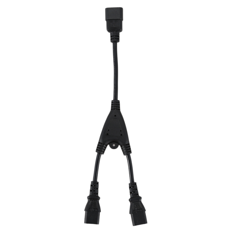 Bảng giá Universal Power Splitter Cord - IEC320 C14 Male Plug To Dual C13 Receptacles Black Phong Vũ