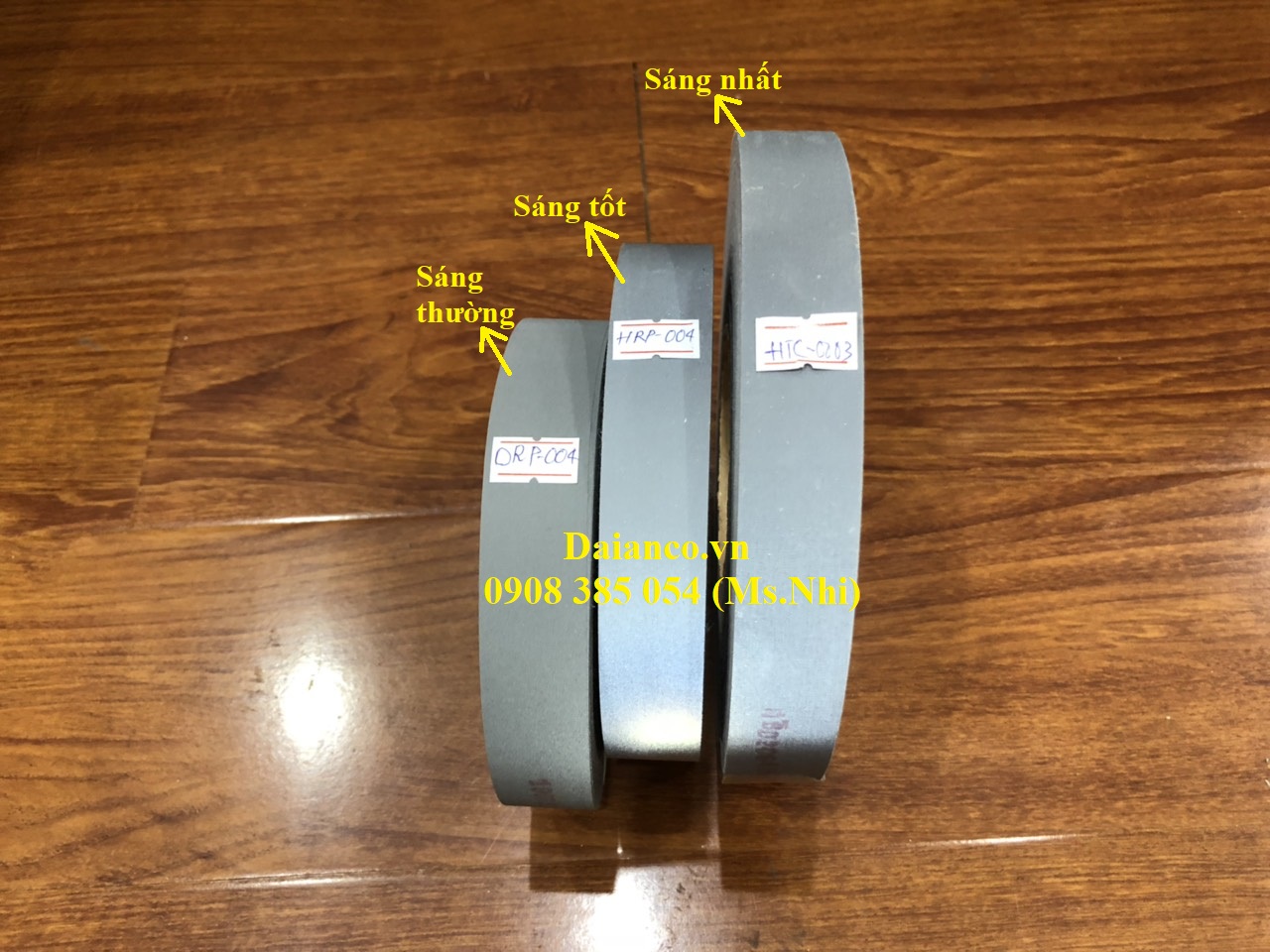 Cuộn dây phản quang Poly sáng bạc bản 2,5cm- Dài 100m- hàng sẵn