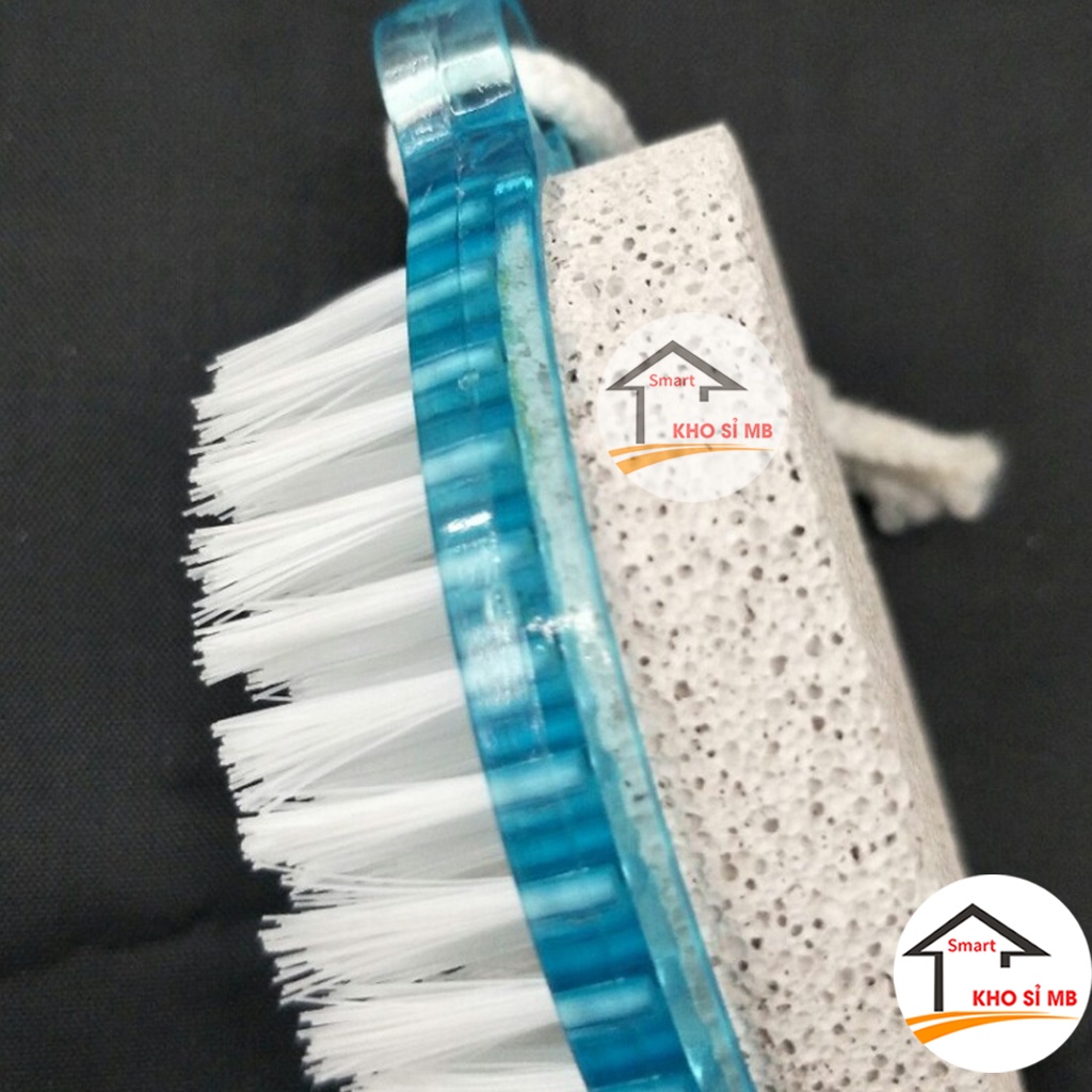 Dụng cụ chà gót chân 2 đầu, bàn chải chà gót chân