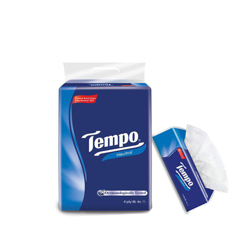 Khăn Giấy Tempo Softpack Neutral 90 Miếng (Lốc 4 gói)
