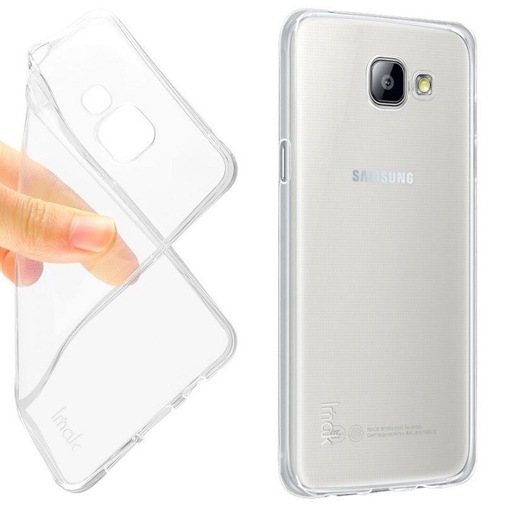 Ốp lưng dành cho Samsung Galaxy C9 Pro dẻo silicon trong suốt cao cấp
