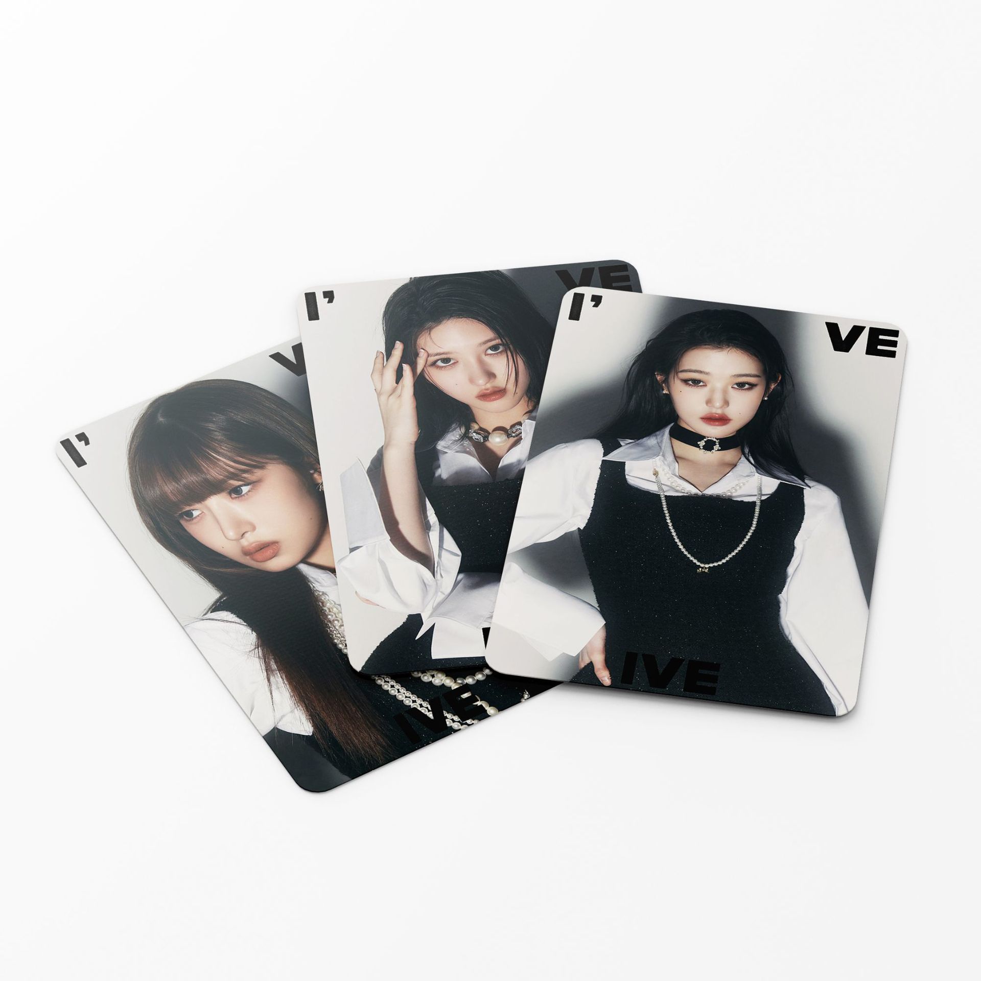 现货55张IVE 专辑I'VE IVE 小卡Lomo小卡明信片张元英