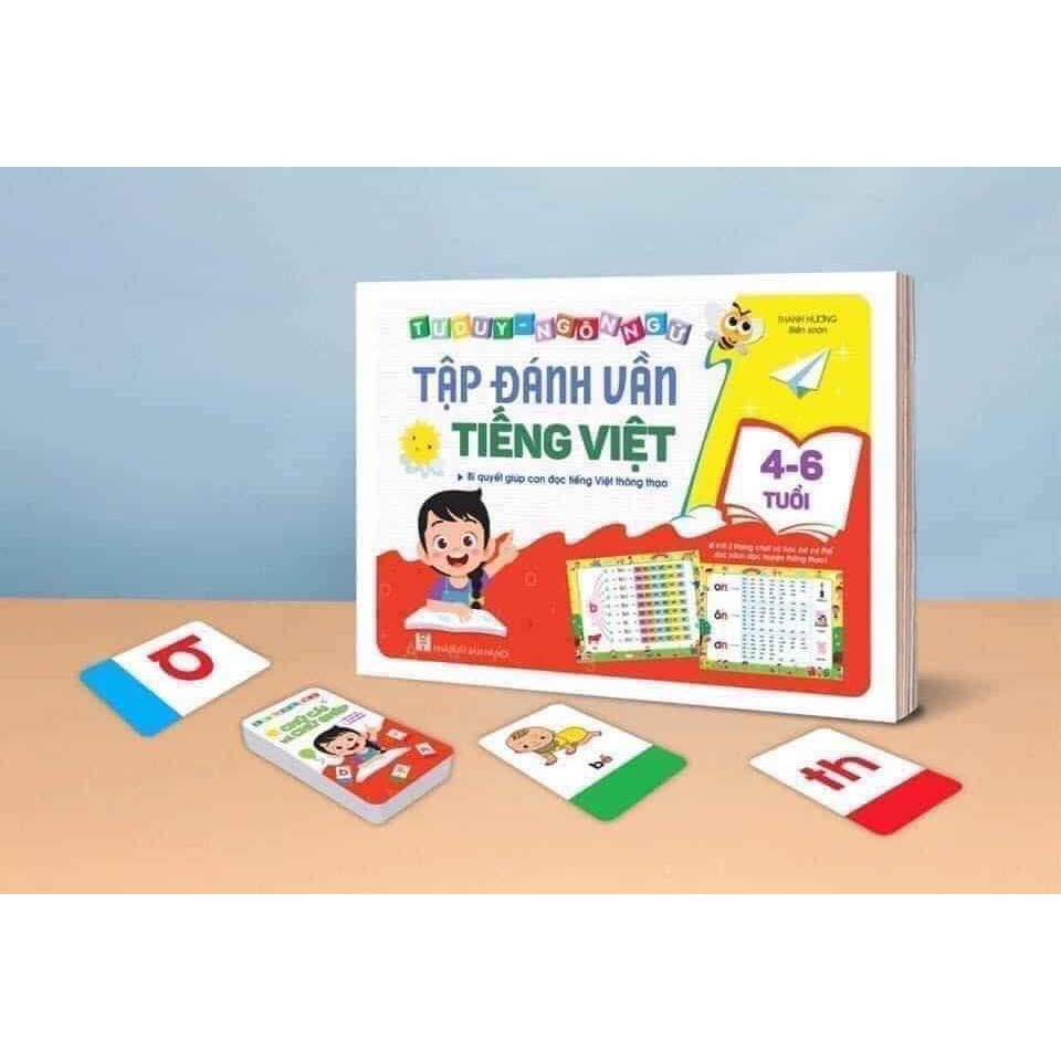 Combo Tập Đánh Vần Tiếng Việt Cho Bé Từ 4-6 Tuổi