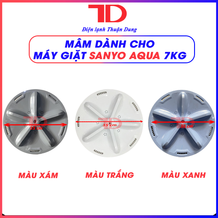 Mâm Máy Giặt SANYO AQUA 7KG 35 CM