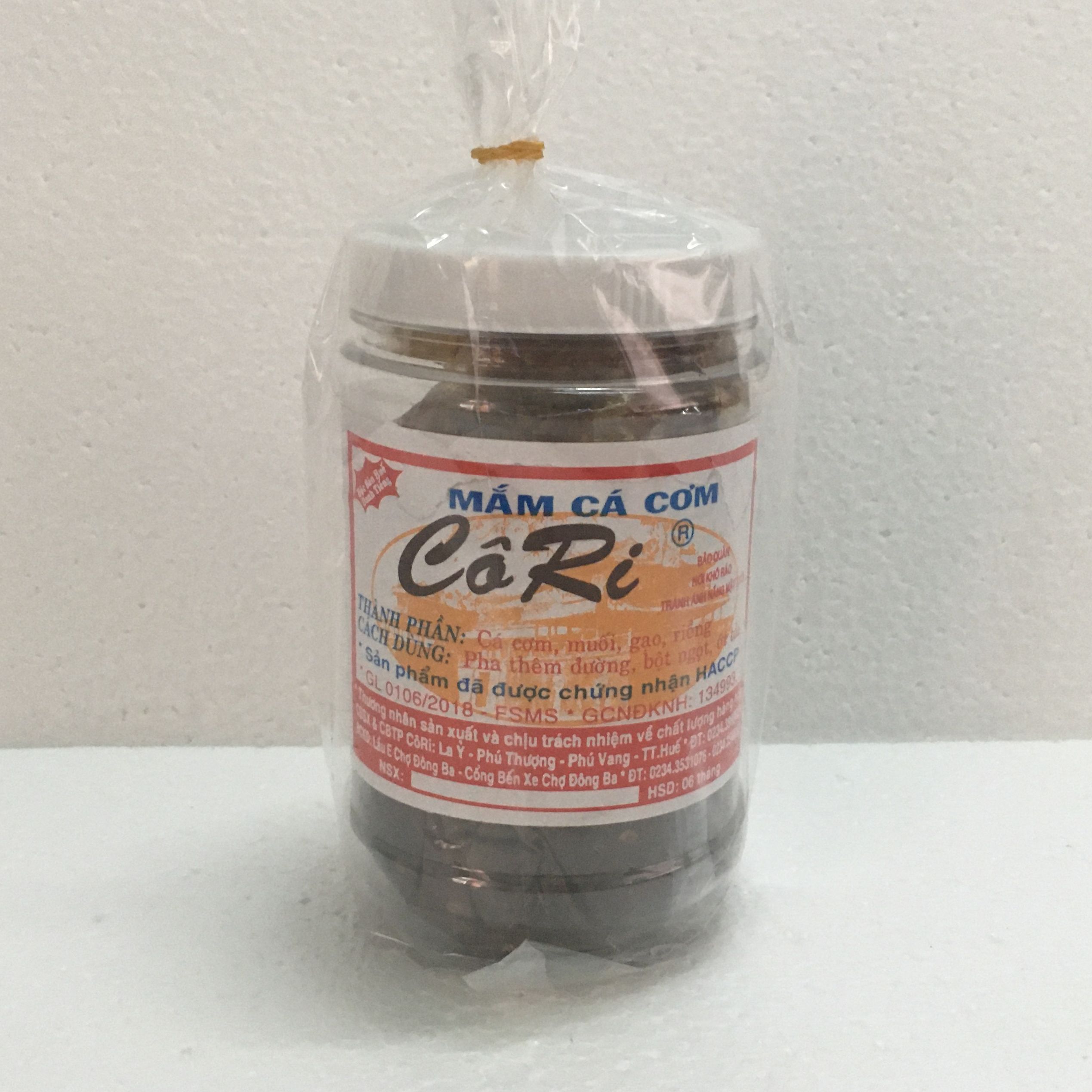 Mắm cá cơm nguyên con Cô Ri 500gr - Đặc sản Huế