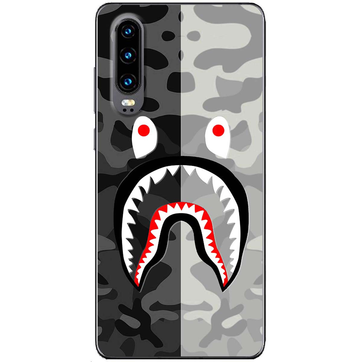 Ốp lưng  dành cho Huawei P30 Lite mẫu Bape
