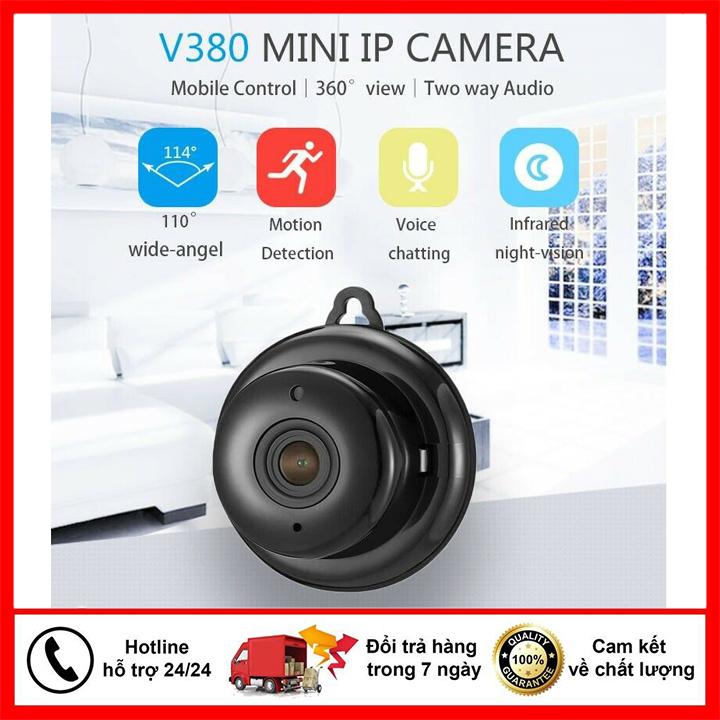 Thiết bị giám sát an ninh, camera mã V380