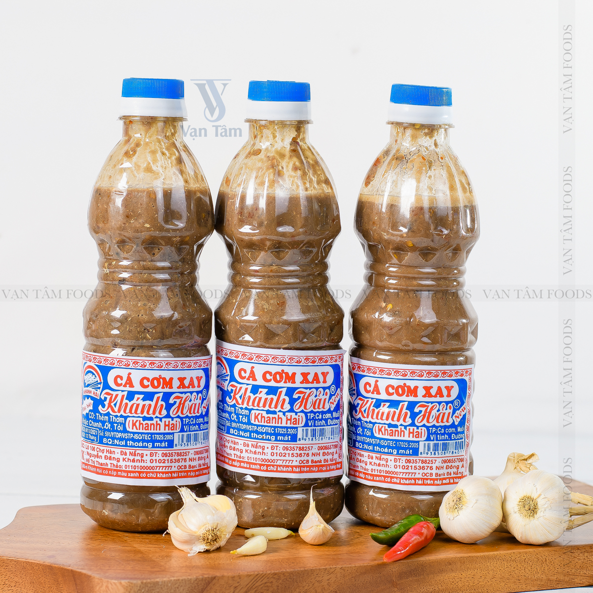 COMBO 3 CHAI mắm nêm cá cơm xay Khánh Hải đặc sản Đà Nẵng, thơm ngon đậm