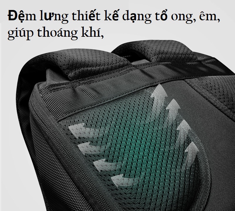Balo cao cấp vải chống thấm nước .Mark Ryden