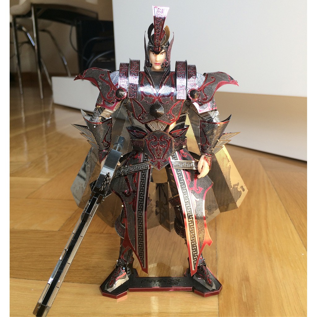 Mô hình 3D kim loại lắp ráp Piececool Triệu Tử Long [Chưa lắp]