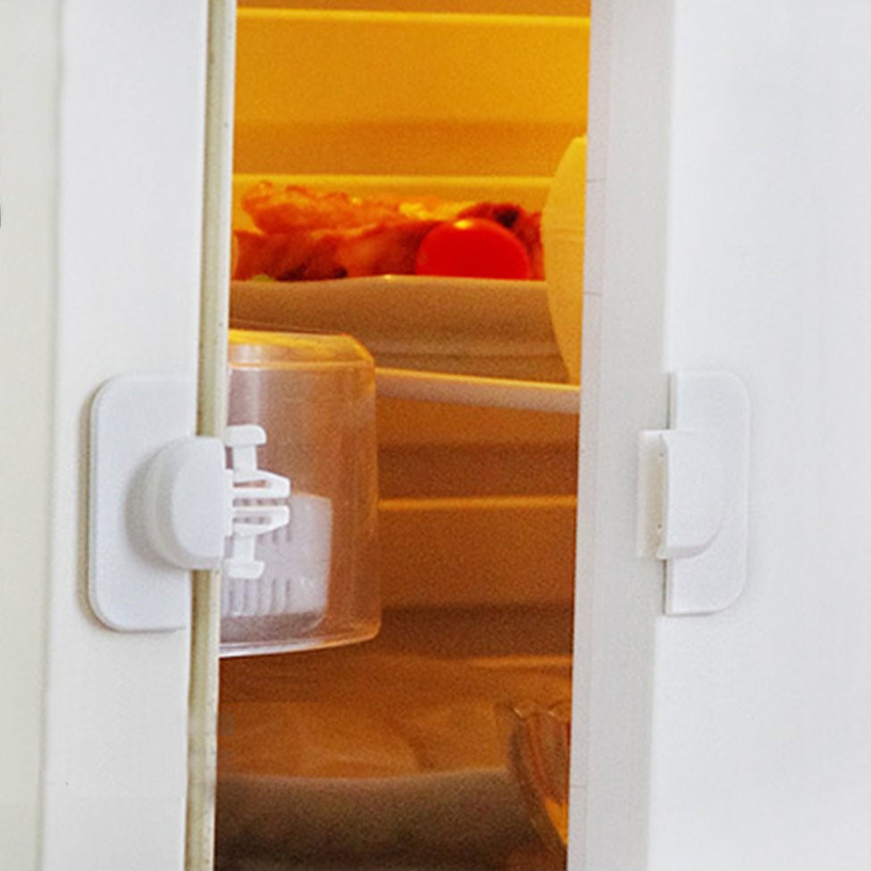 [HCM]Chốt khóa tủ lạnh - Dụng cụ khóa cửa tủ lạnh