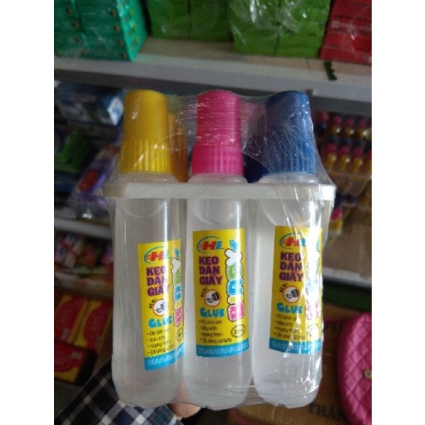 Keo dán giấy Thiên Long lọ 30ml