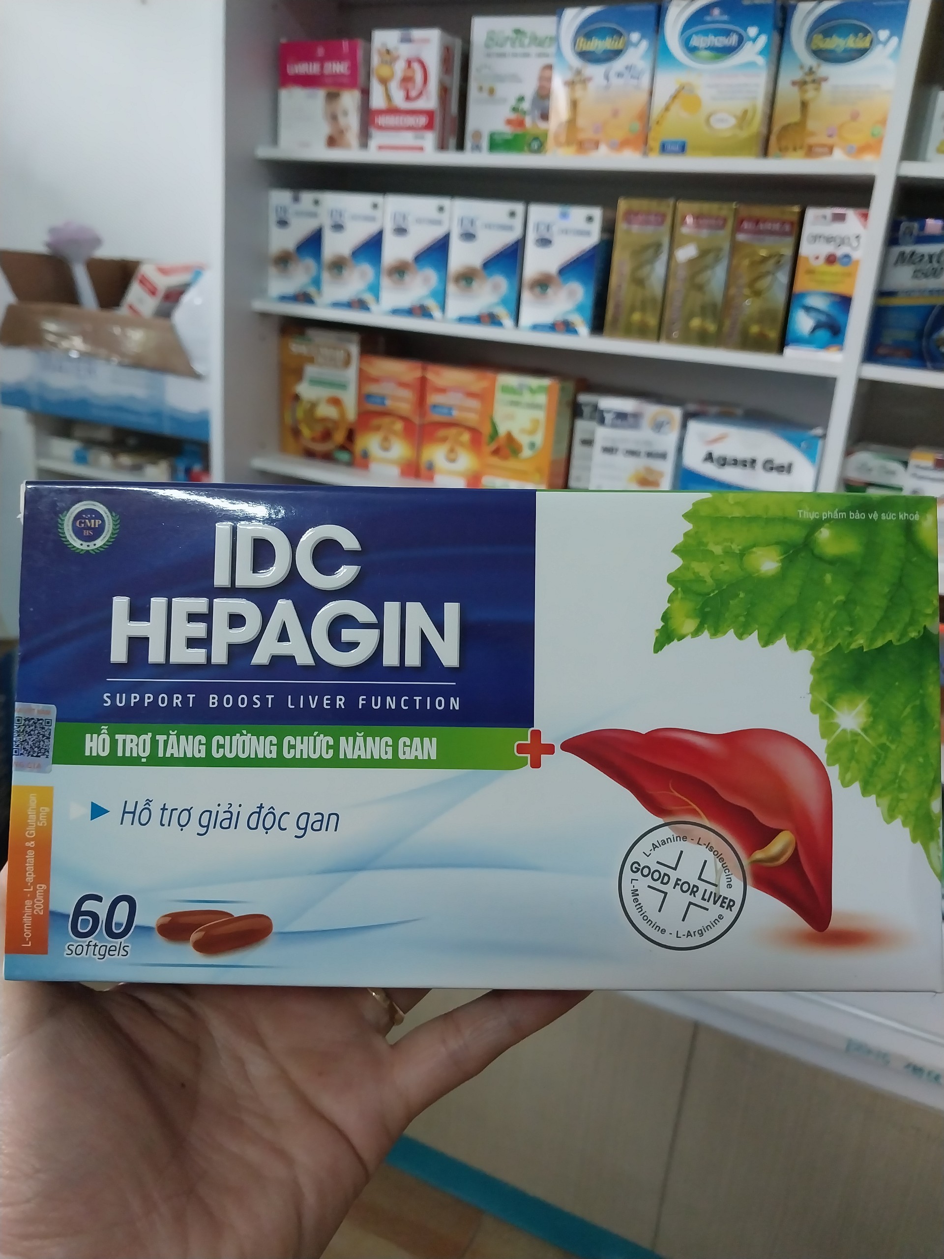 IDC hepagin- tăng cường chức năng gan