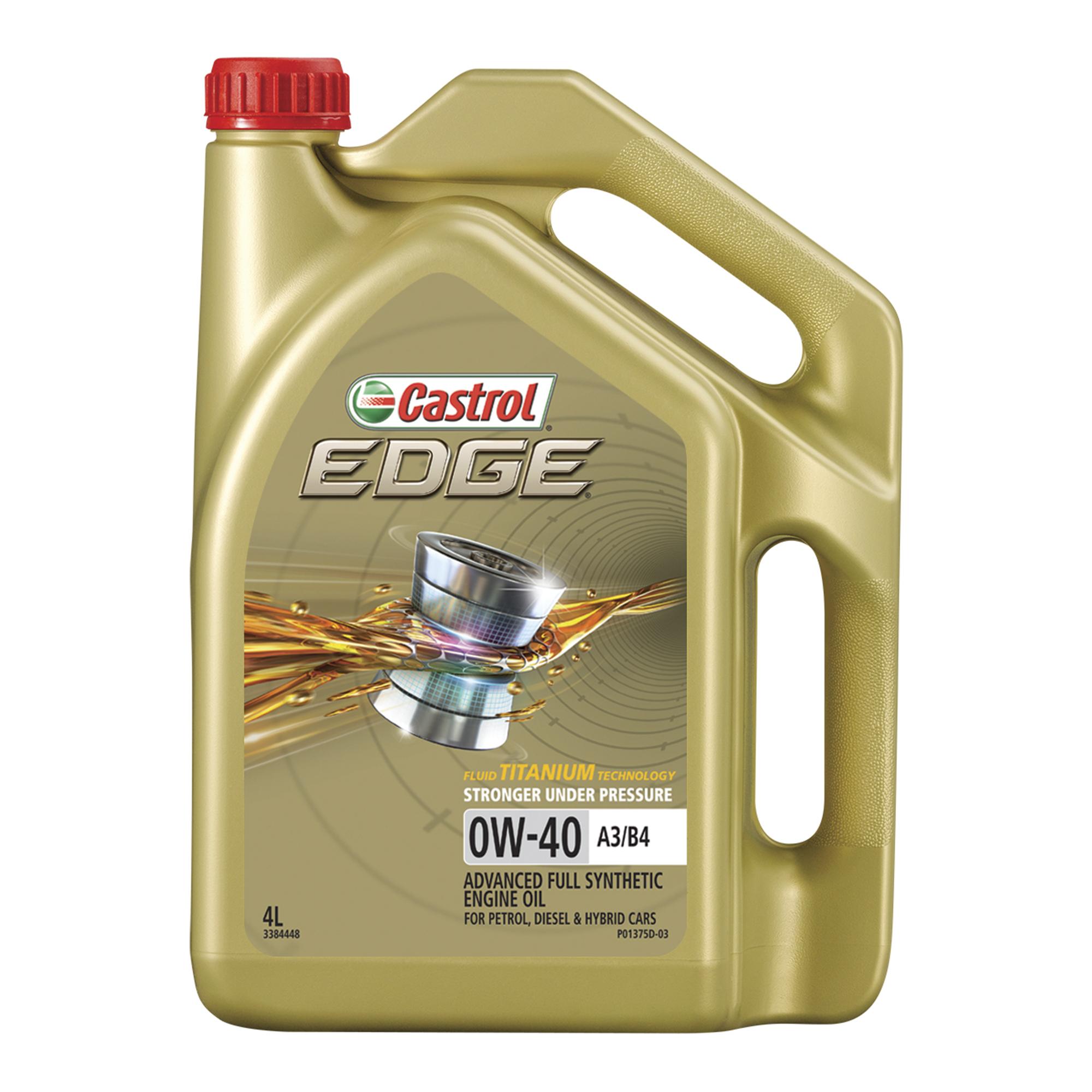 [HCM][HÀNG CHÍNH HÃNG] Nhớt xe hơi cao cấp CASTROL EDGE 0W40 4L