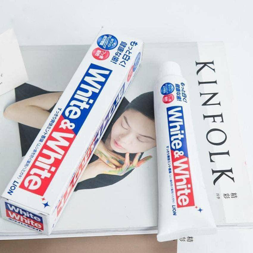 Kem đánh răng Lion White & White 150g