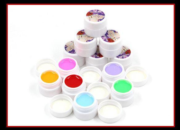 Set 12 màu gel vẽ tạo loang trang trí móng