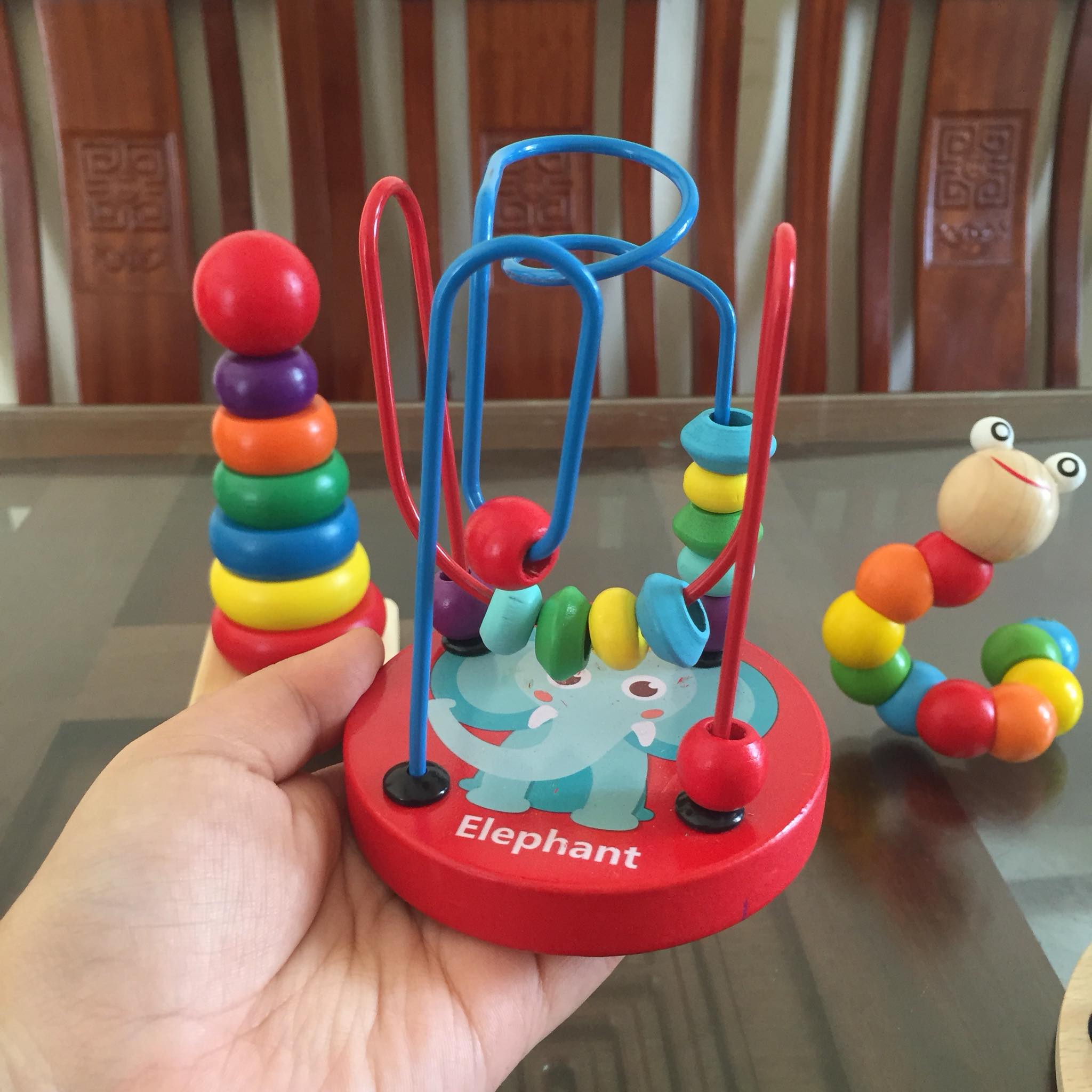 Combo 7 Món Đồ Chơi Gỗ Phát Triển Trí Tuệ Cho Bé