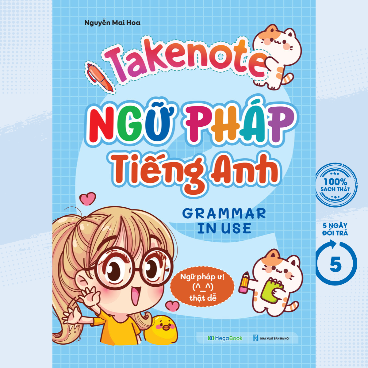 Sách - take note - sổ tay ngữ pháp tiếng anh - mega - newshop