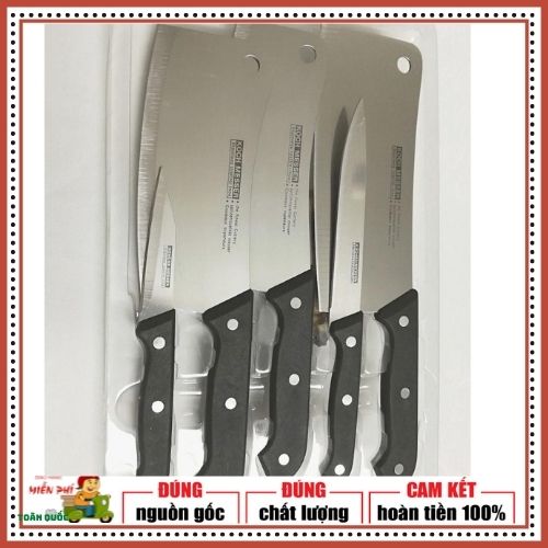 [HCM]BỘ DAO 5 MÓN MADE IN THÁI LAN KITCHEN KNIFE.
