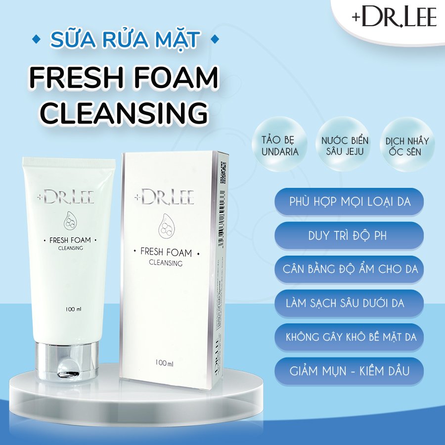 Sữa Rửa Mặt Fresh Foam Cleansing +Dr.Lee