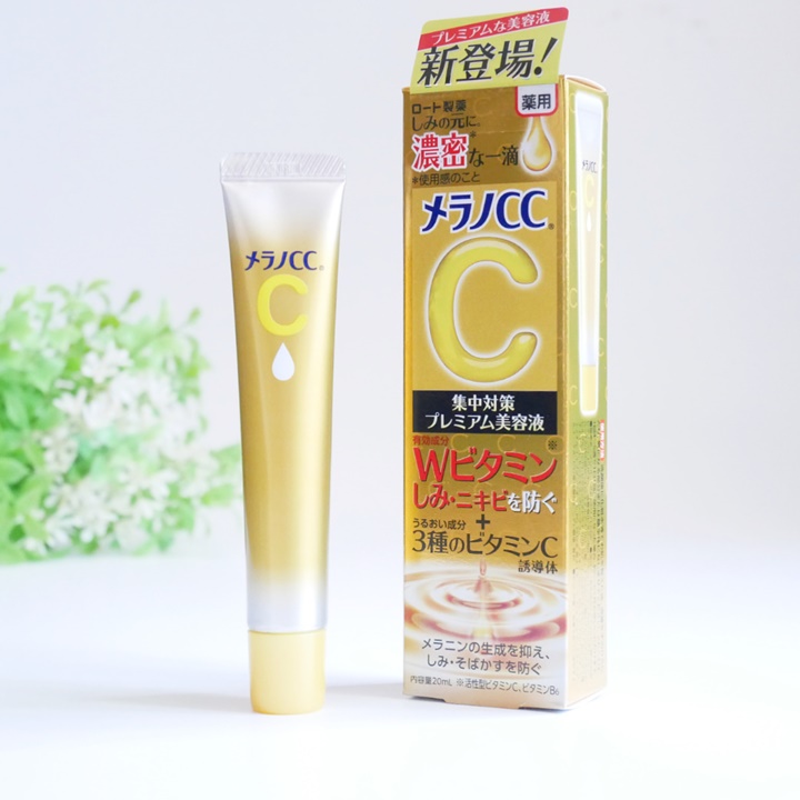 Serum CC Melano nội địa Nhật 20g trắng da, mờ thâm nám mẫu mới - TD798