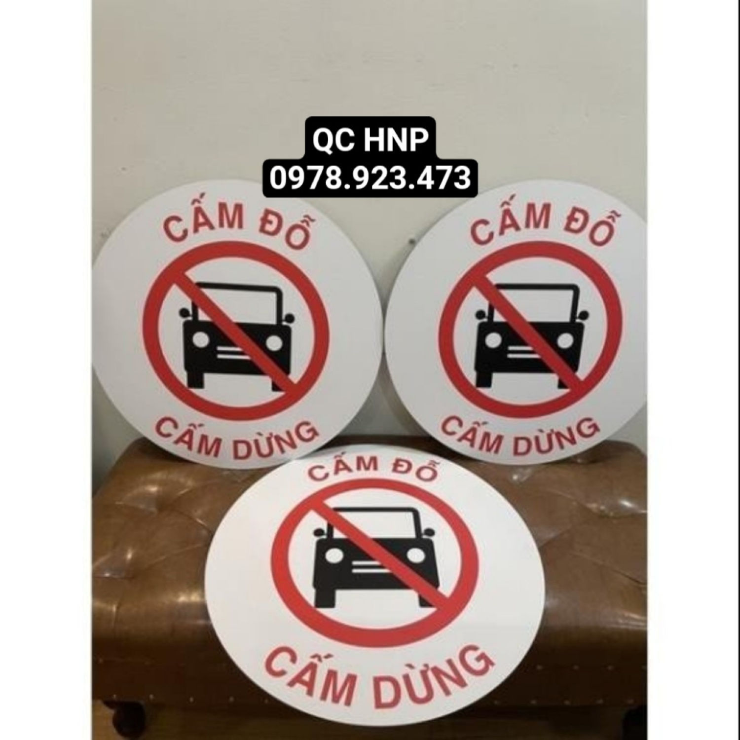 Biển Báo Cấm Đỗ Xe –  Biển Báo Cấm Mica