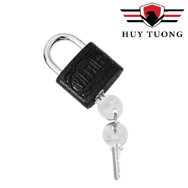 Ổ khoá Việt Tiệp gang đúc loại trung 66 x 52 ống phi 8mm