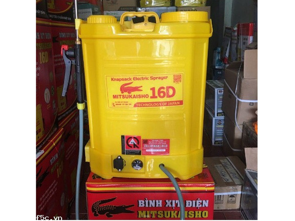 [HCM]Bình Xịt Điện 16 lít Mitsukaisho 16D