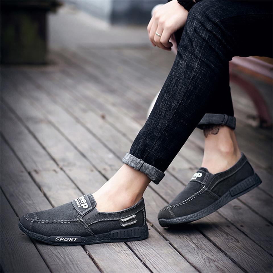 Giày lười Jeep Vải Canvas siêu chống thấm nước