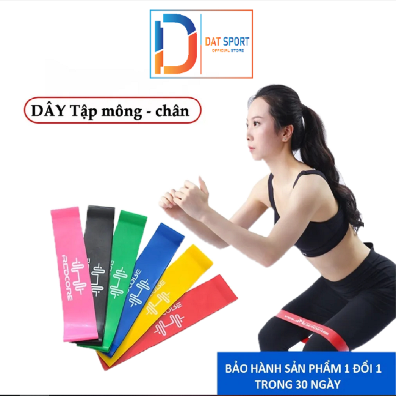 Dây Miniband Đàn Hồi Kháng Lực Tập Mông Đùi Cho Nữ
