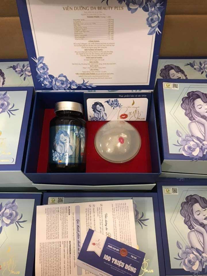 [HCM]VIÊN TRĂNG DA BEAUTY PLUS + SON