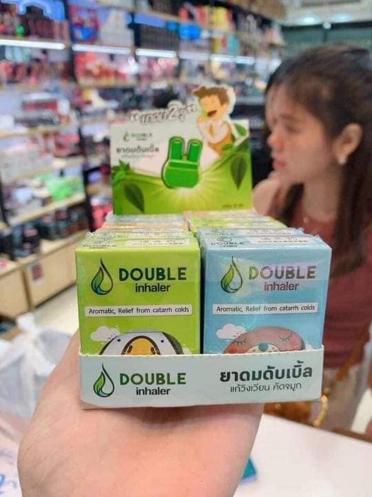 Ống Hít Thông Mũi DOUBLE INHALER Thái Lan