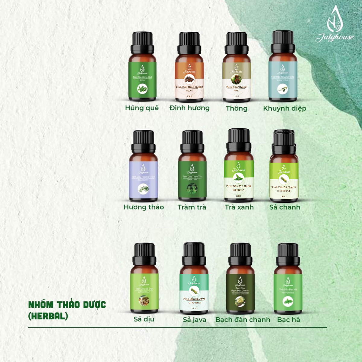 Tinh dầu Thông Julyhouse 10ml