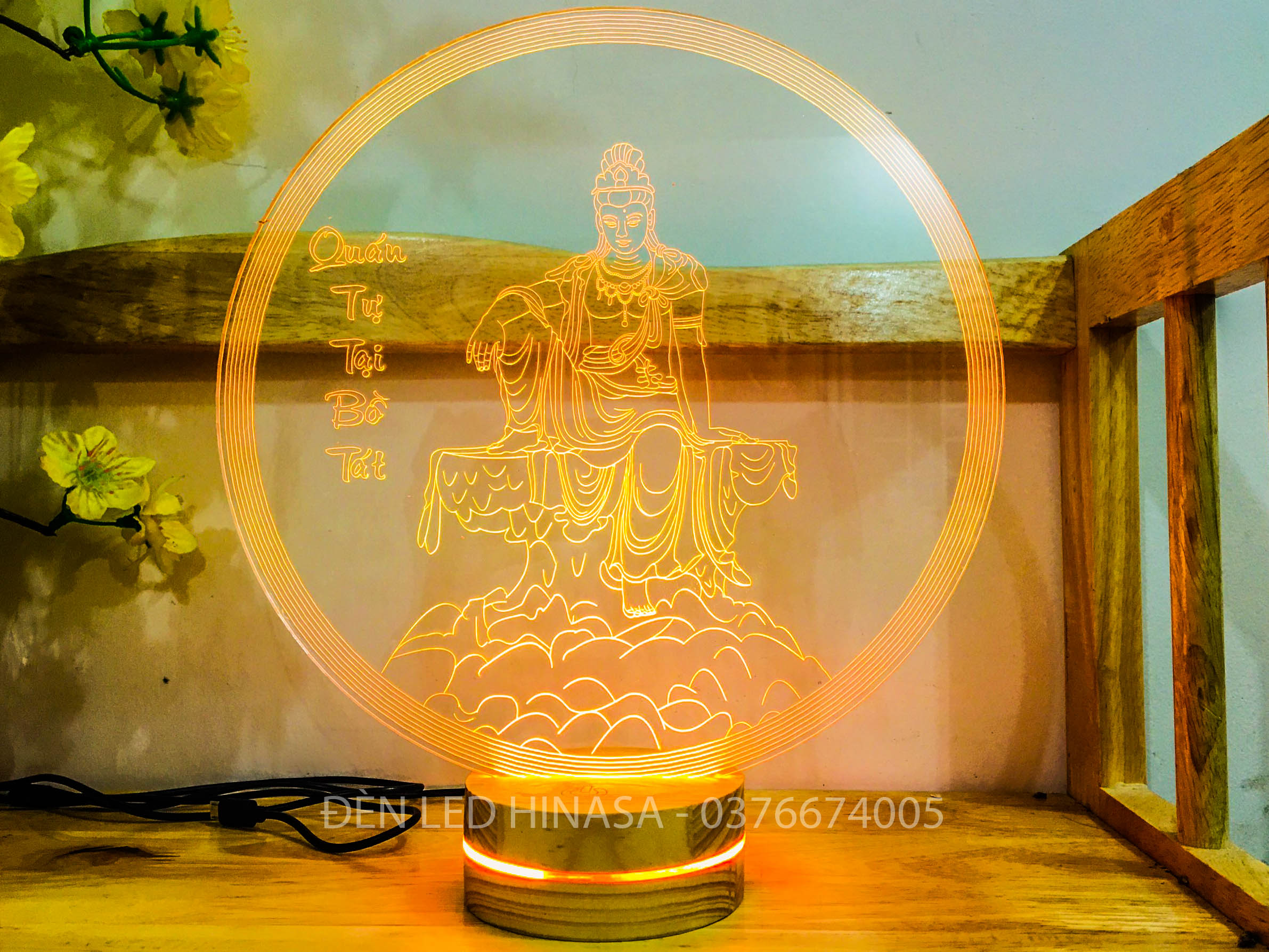 Quán Tự Tại Bồ Tát 25cm