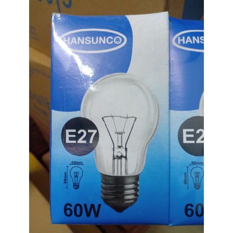 Bóng đèn sợi đốt đui E27 25W 40W 60W 100W 200W