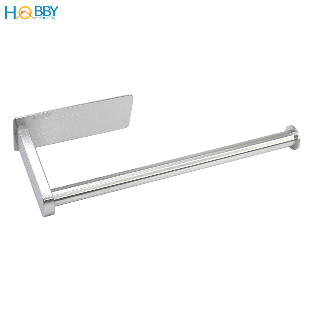 Móc treo cuộn giấy vệ sinh lau bếp dán tường Hobby home decor G15