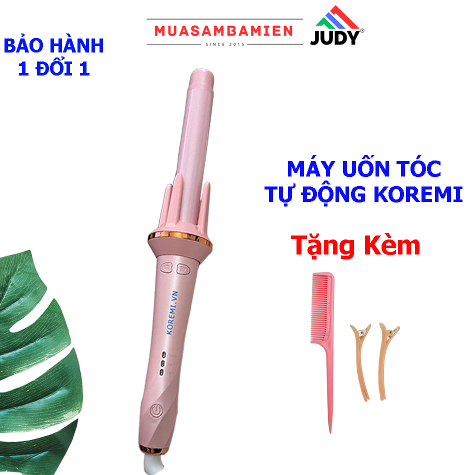 Máy uốn tóc xoăn tự động hàn quốc chỉnh nhiệt Cao cấp