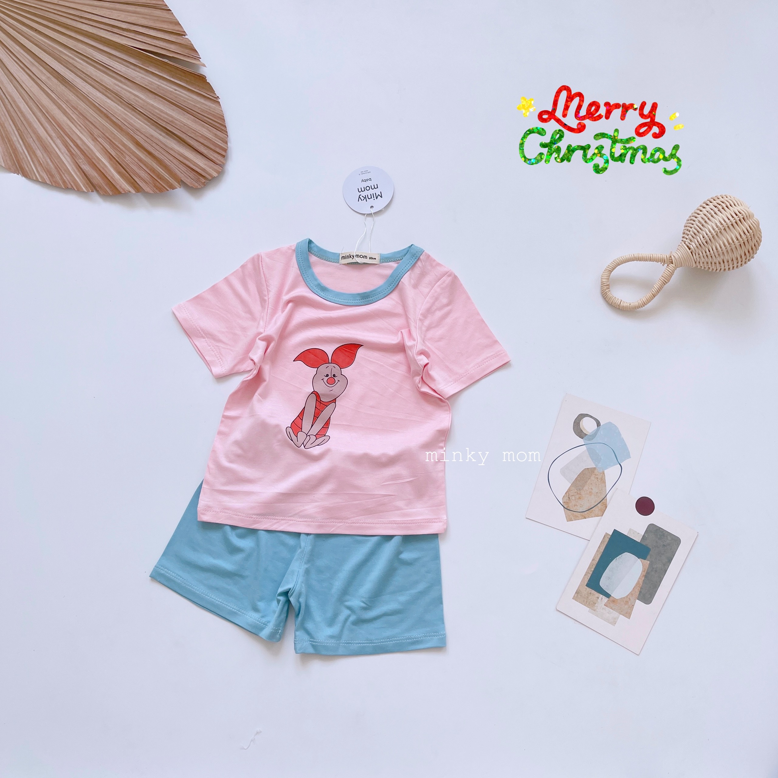 Set bộ thun lạnh bé trai,gái sz 8-24kg