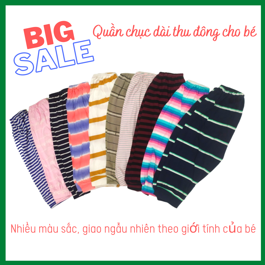 Quần chục dài kẻ sọc cho bé trai/ bé gái