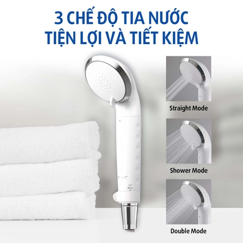 [New Product] Torayvino Rs54 Dechlorinating Shower Faucet Combo (1 Filter Element Attached) + 1 Replacement Rsc51 Filter Element