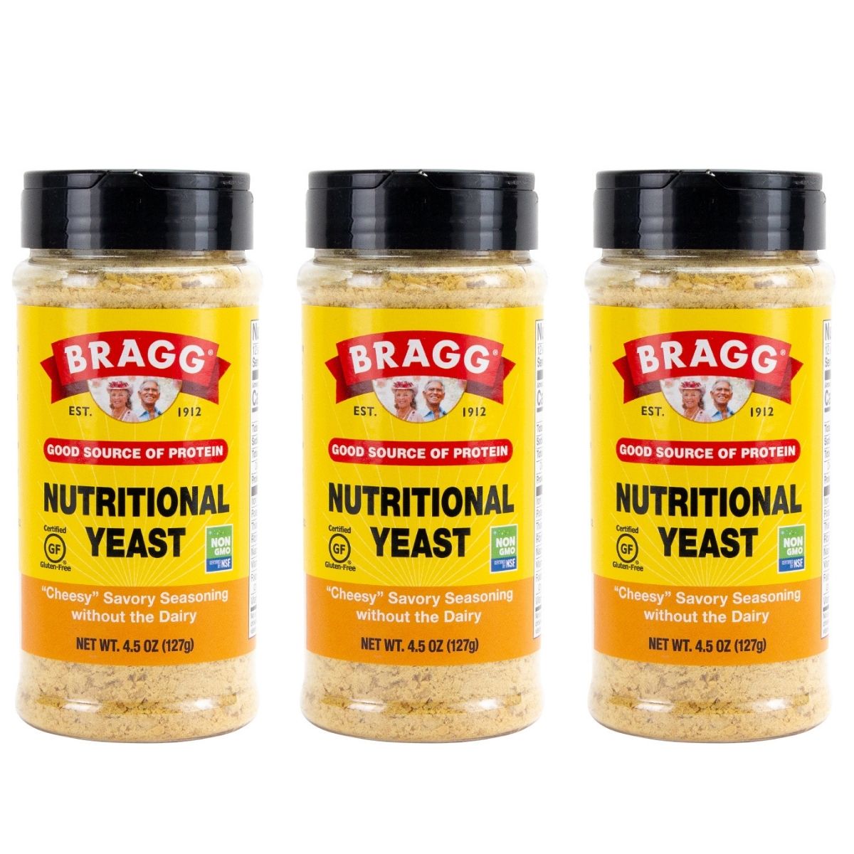 Men Dinh Dưỡng Nutritional Yeast 127g - Bragg