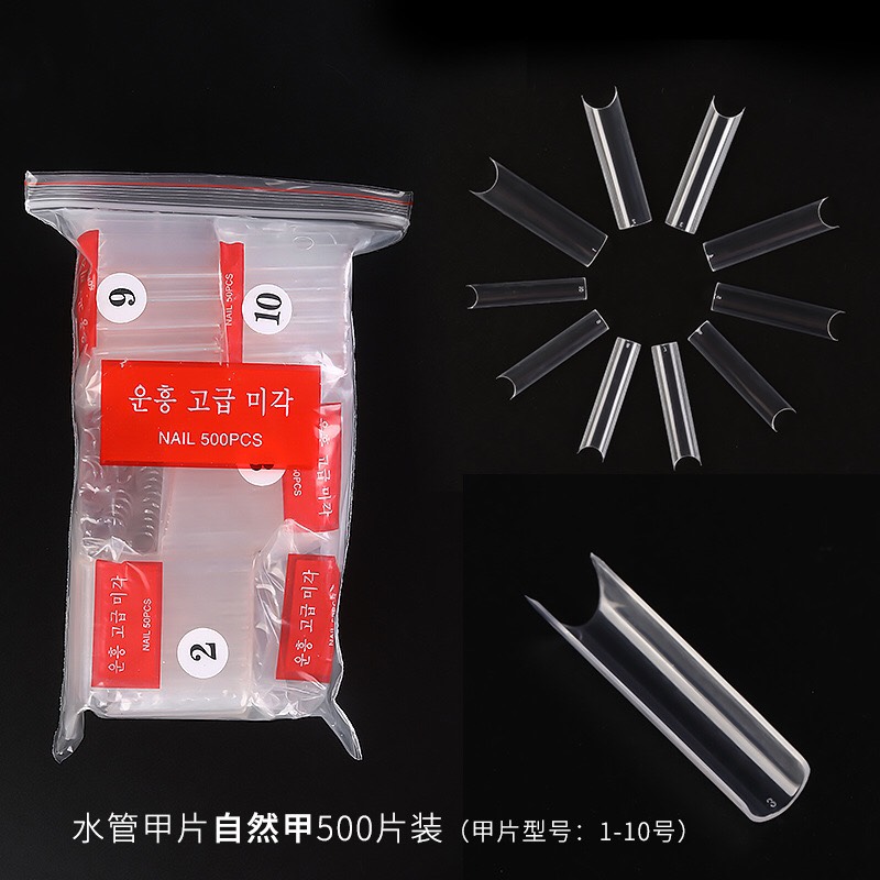 Móng tip tre  siêu dài nối móng nghệ thuật